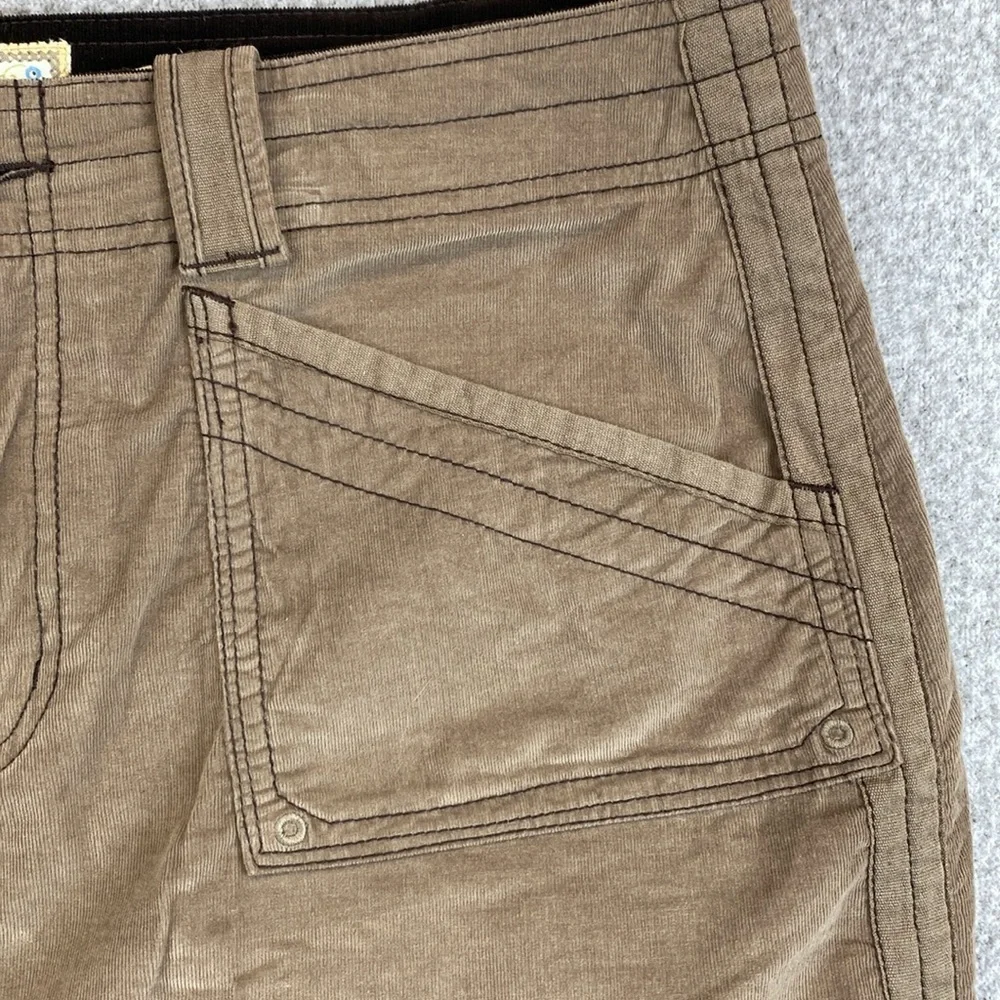 Aventura corduroy pencil skirt size 12 organic cotton gorpcore y2k sustainable